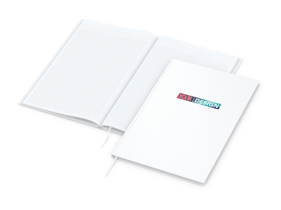 Notizbuch Memo-Book A4 Bestseller inkl. Siebdruck-Digital
