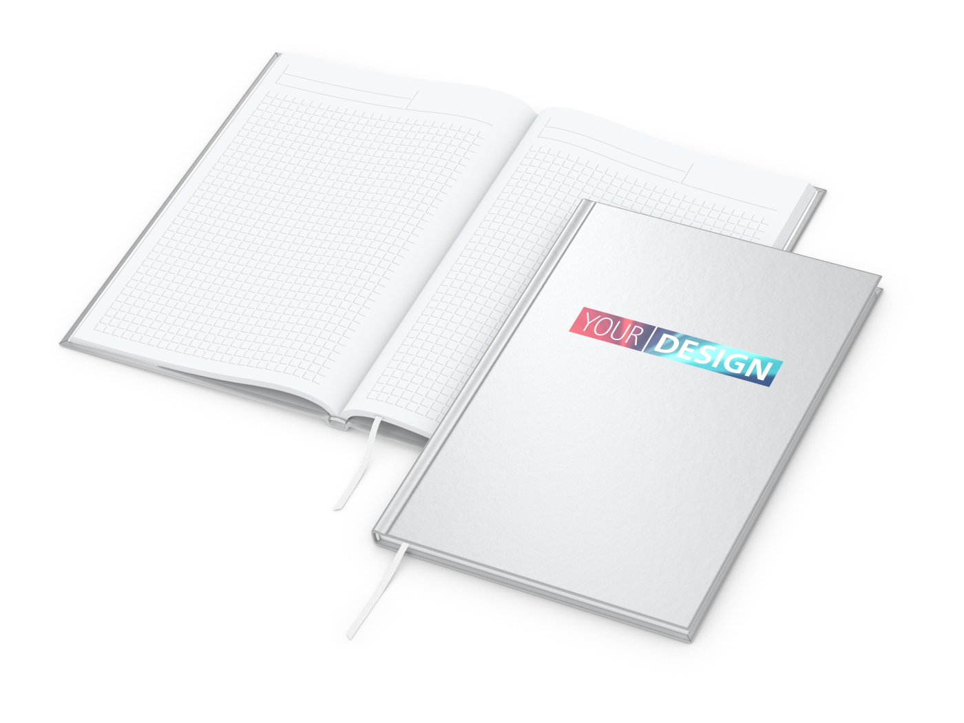 Notizbuch Memo-Book A5 Bestseller inkl. Siebdruck-Digital