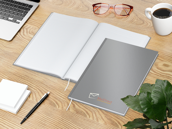 Notizbuch Note-Book A4 Bestseller inkl. Siebdruck-Digital