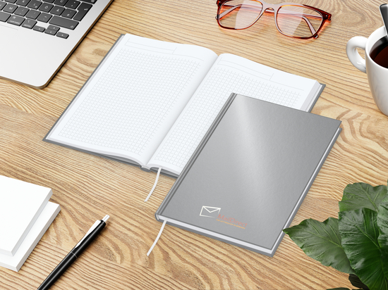 Notizbuch Note-Book A5 Bestseller inkl. Siebdruck-Digital