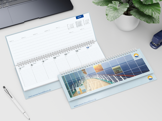 Tisch-Querkalender Master Cover-Star Bestseller