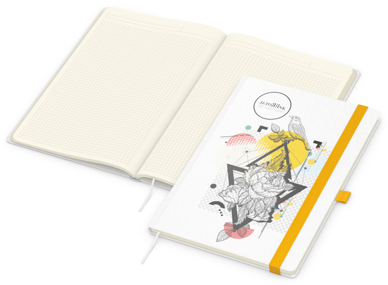 Notizbuch Match-Book Creme A4 Natura Bestseller