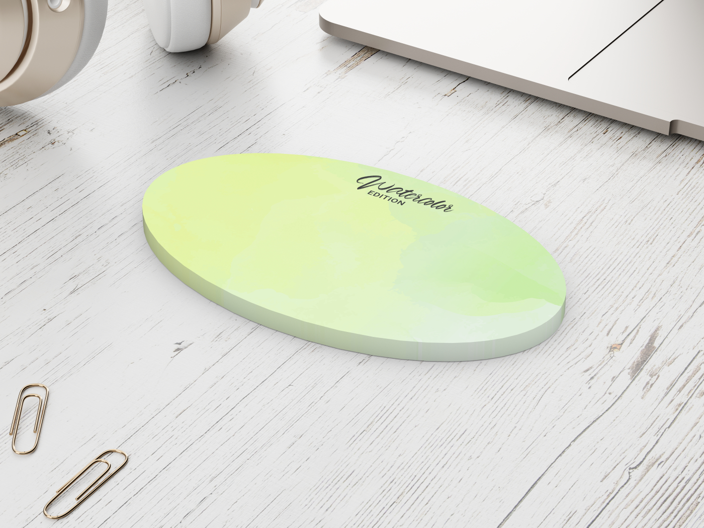 Form green+blue 125 x 72, 50 Blatt