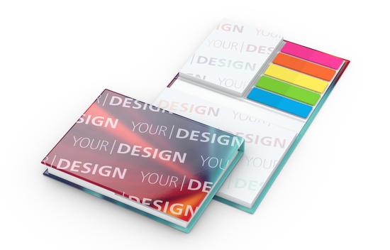 Haftnotiz-Set Brüssel Indivdiuell Bookcover Bestseller, 50/50 Blatt
