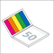 Haftnotiz-Set Bern Softcover Individuell Bestseller, gloss-individuell