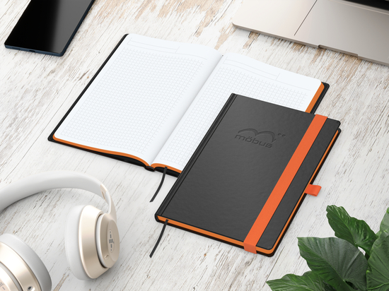 Notizbuch Color-Book Bestseller, A5, orange