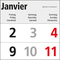5-Monatskalender Commerce 5 Post Bestseller (Einblatt)