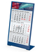 Tischkalender Desktop 3 Color Bestseller, 2 Jahre, blau
