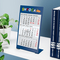 Tischkalender Desktop 3 Color Bestseller, 2 Jahre, blau
