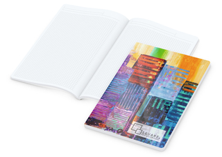 Notizbuch Flexx-Book Bestseller, A4, Polychrome matt-individuell