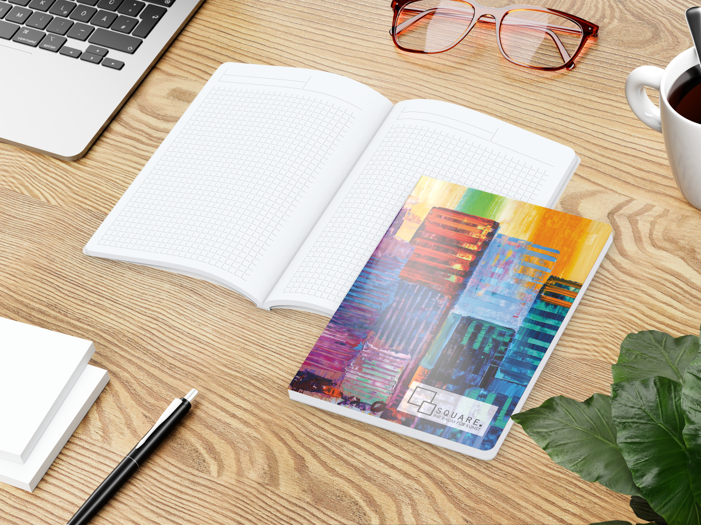 Notizbuch Flexx-Book Bestseller, A5, Polychrome gloss-individuell