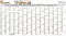Wandplaner Horizont Bestseller, XL, individuelle Schmuckfarbe