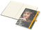 Notizbuch Match-Book Creme Bestseller, A4, Cover-Star, gloss-individuell, gelb