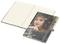 Notizbuch Match-Book Creme Bestseller, A4, Cover-Star, gloss-individuell, silbergrau