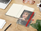 Notizbuch Match-Book Creme Bestseller, A5, Cover-Star, gloss-individuell, rot