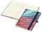 Notizbuch Match-Book Creme Bestseller, A5, Cover-Star, matt-individuell, schwarz