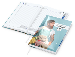 Buchkalender Manager Register Bestseller inkl. 4C-Druck, gloss-individuell