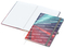 Notizbuch Match-Book White Bestseller, A4, Cover-Star, gloss-individuell, silbergrau