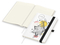 Notizbuch Match-Book Creme Bestseller, A5, Natura, individuell, schwarz