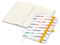 Notizbuch Match-Book Creme Bestseller, A5, Natura, individuell, gelb
