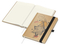 Notizbuch Match-Book Creme Bestseller, A5, Natura, braun-individuell, schwarz