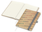 Notizbuch Match-Book Creme Bestseller, A5, Natura, braun-individuell, silbergrau