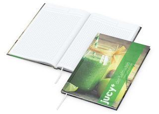 Notizbuch Memo-Book Bestseller, A5, matt-individuell