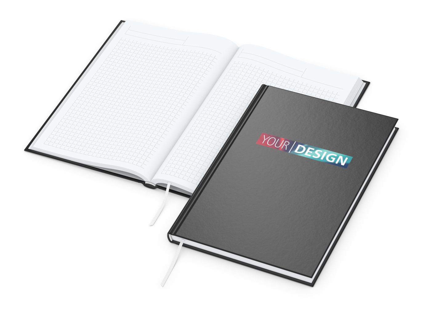 Notizbuch Note-Book Bestseller, A5, matt-schwarz