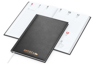 Wochenkalender Prestige Bestseller inkl. Kupferprägung, schwarz