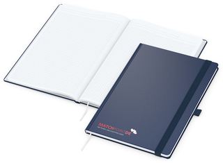 Notizbuch Vision-Book White Bestseller, A4, dunkelblau