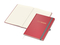 Notizbuch Vision-Book Creme Bestseller, A4, rot inkl. Goldprägung