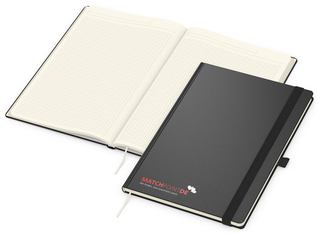 Notizbuch Vision-Book Creme Bestseller, A4, schwarz