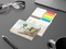 Haftnotiz-Set Brüssel Bookcover Recycling-Matt Individuell