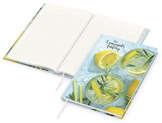 Notizbuch Note-Book inkl. 4C-Druck, A4, Cover-Star Recycling-Matt