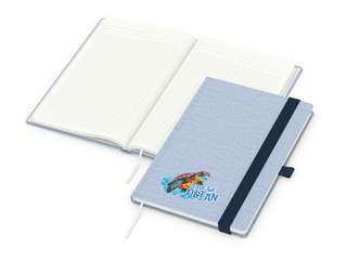 Notizbuch Ocean-Book Recycling, blau