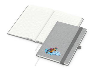 Notizbuch Ocean-Book Recycling, grau
