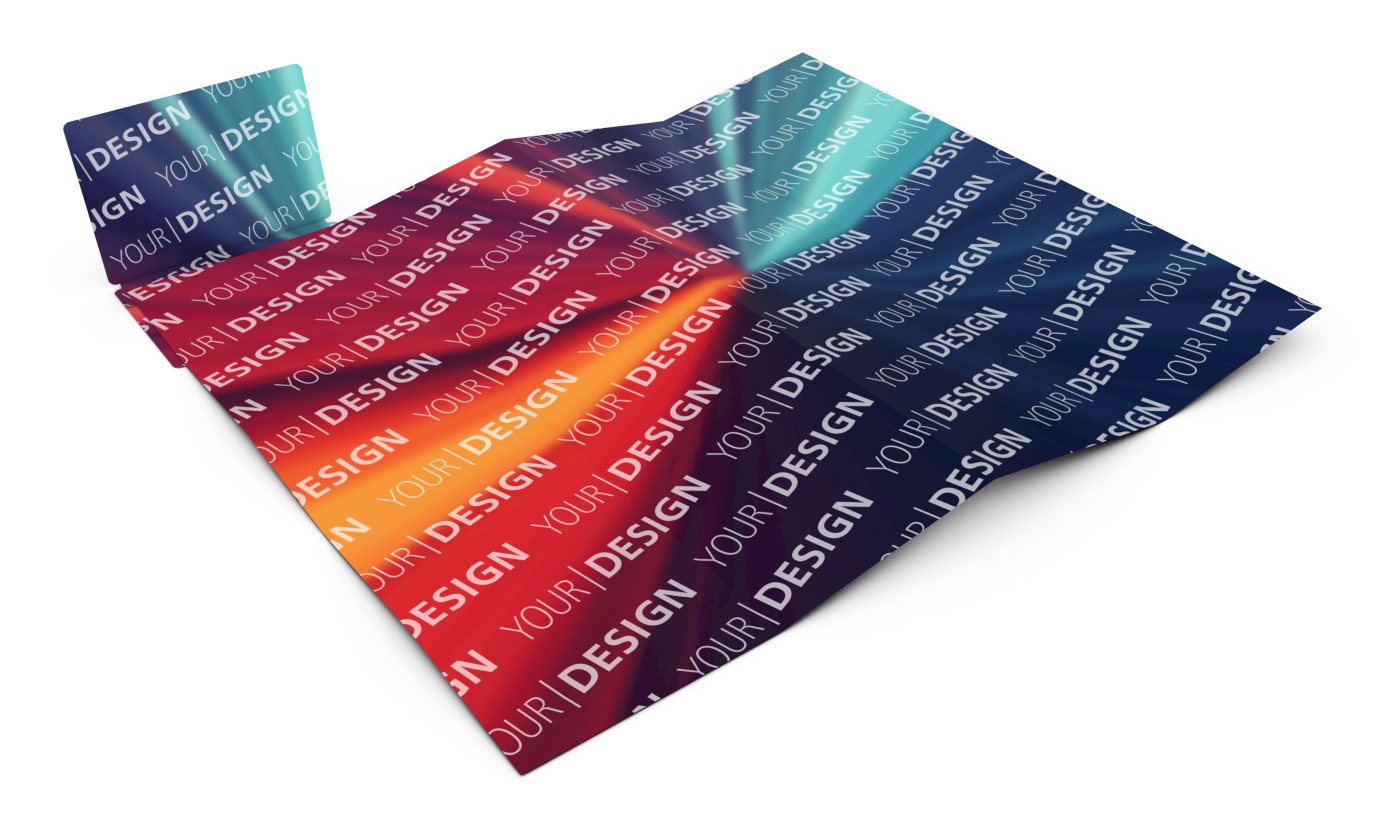 Faltplan Concept-Card Large, 40, gloss-individuell