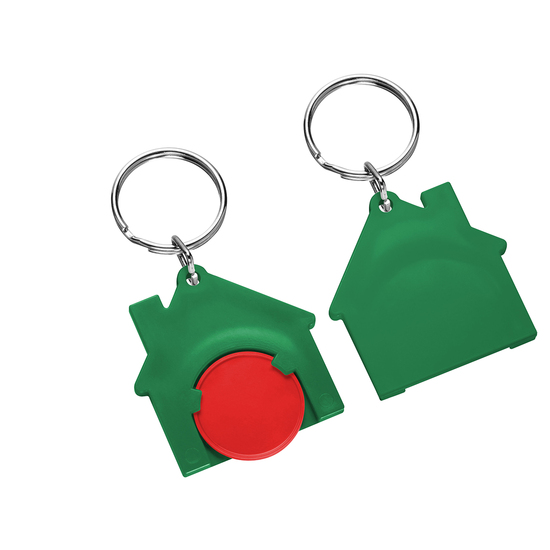 Chiphalter mit 1€-Chip "Haus"