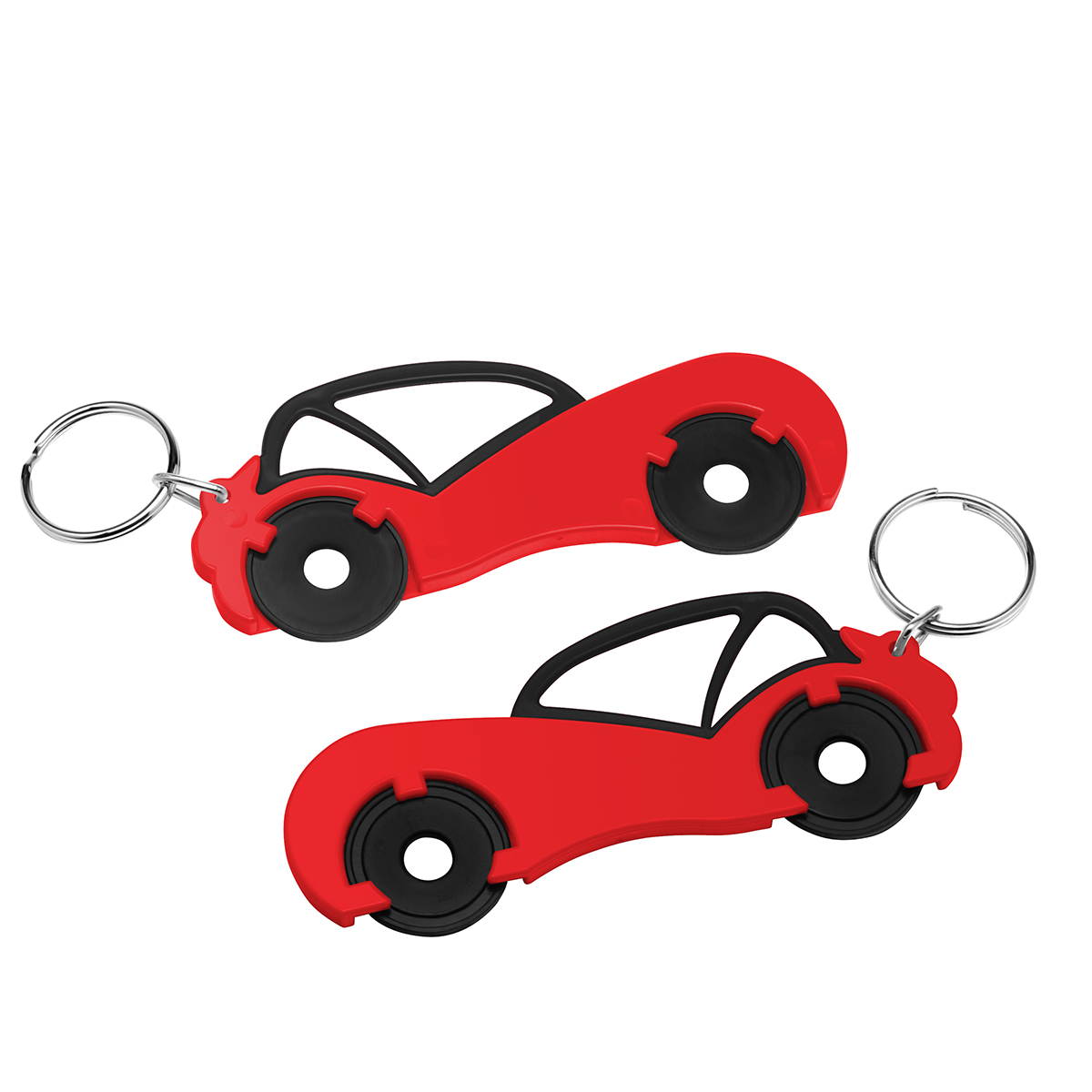 Chiphalter mit zwei 1€-Chips "Auto"