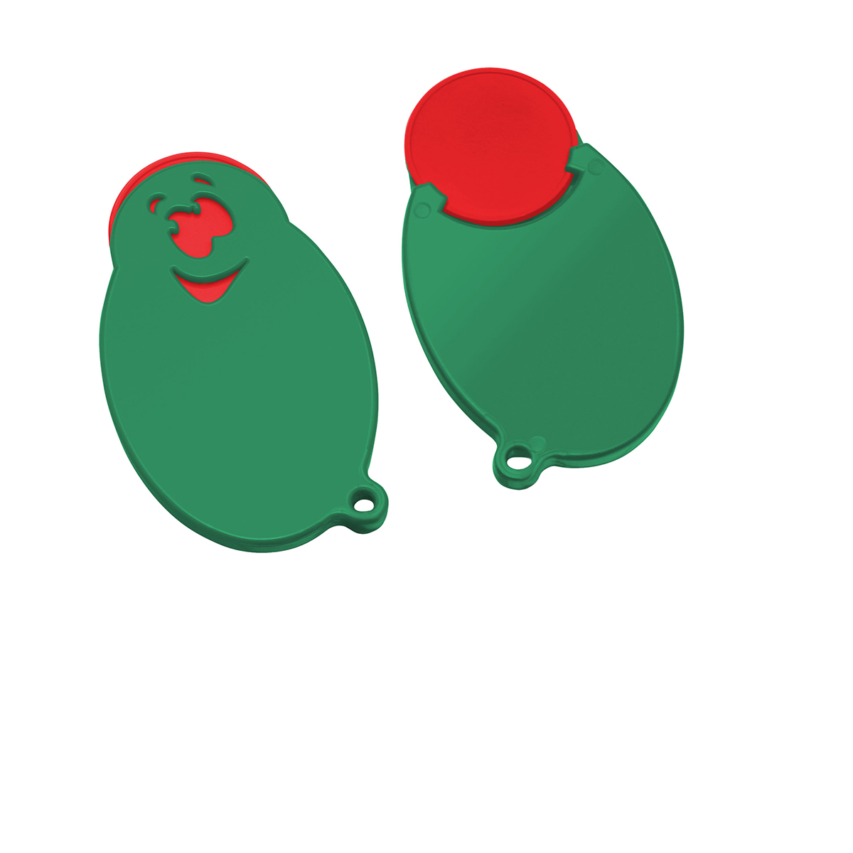 Chiphalter mit 1€-Chip "Gesicht"