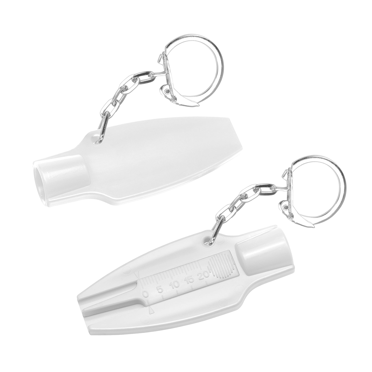 Reifenprofiltiefenmesser mit Ventilkappendreher