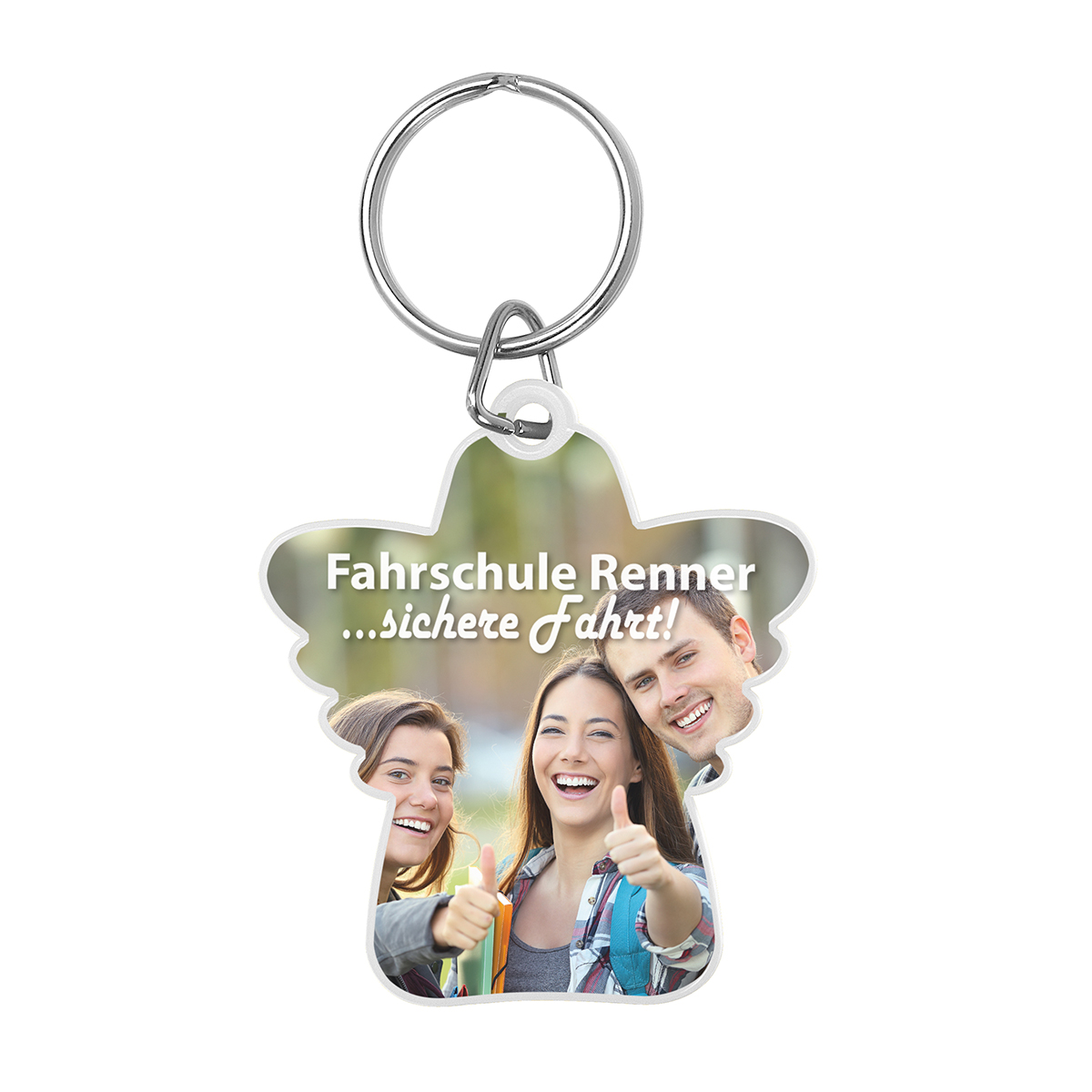 Schlüsselanhänger Schutzengel