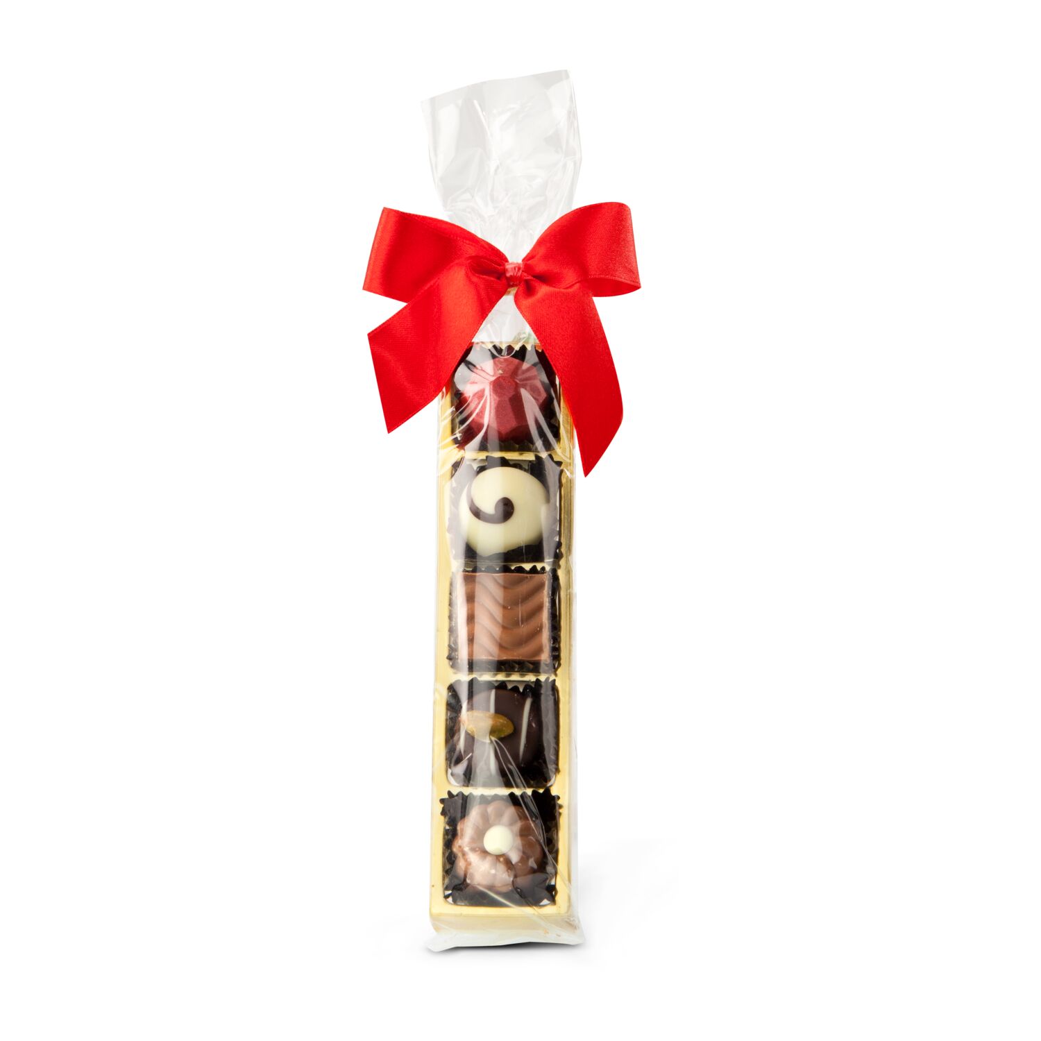 Eine Pralinenstange für jede Gelegenheit. Diesen 5 Confiserie-Pralinen in der Stange (60g) kann niemand so einfach widerstehen! Ohne Alkohol