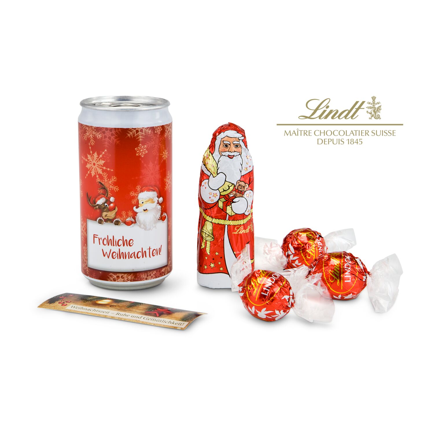 Geschenkset / Präsenteset: Lindt-Geheimnis - Santa 2K1181