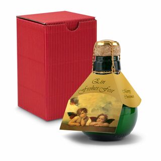 Origineller Sekt Raffael - Karton Rot, 125 ml 2K1358g4