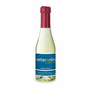 Promo Secco Piccolo - Flasche klar - Kapsel Bordeauxrot, 0,2 l 2K1919f