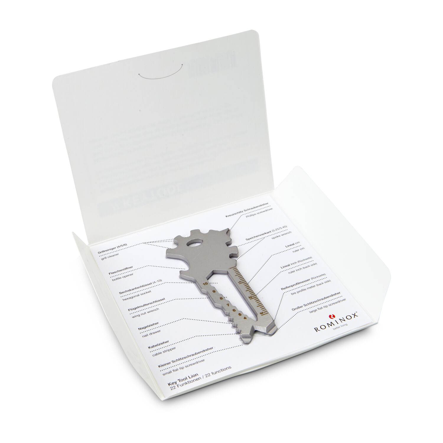 ROMINOX® Key Tool Lion (22 Funktionen) Frohe Ostern 2K2110b