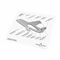 ROMINOX® Key Tool Airplane (18 Funktionen) Frohe Ostern 2K2110g
