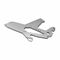 ROMINOX® Key Tool Airplane (18 Funktionen) Frohe Ostern 2K2110g