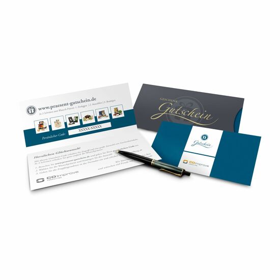 Treffen Sie garantiert den richtigen Geschmack des Beschenkten! Geschenkgutschein zur einfachen Online Einlösung.